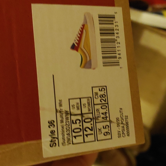 Multicolored color block sk8 low top vans - Picture 9 of 9